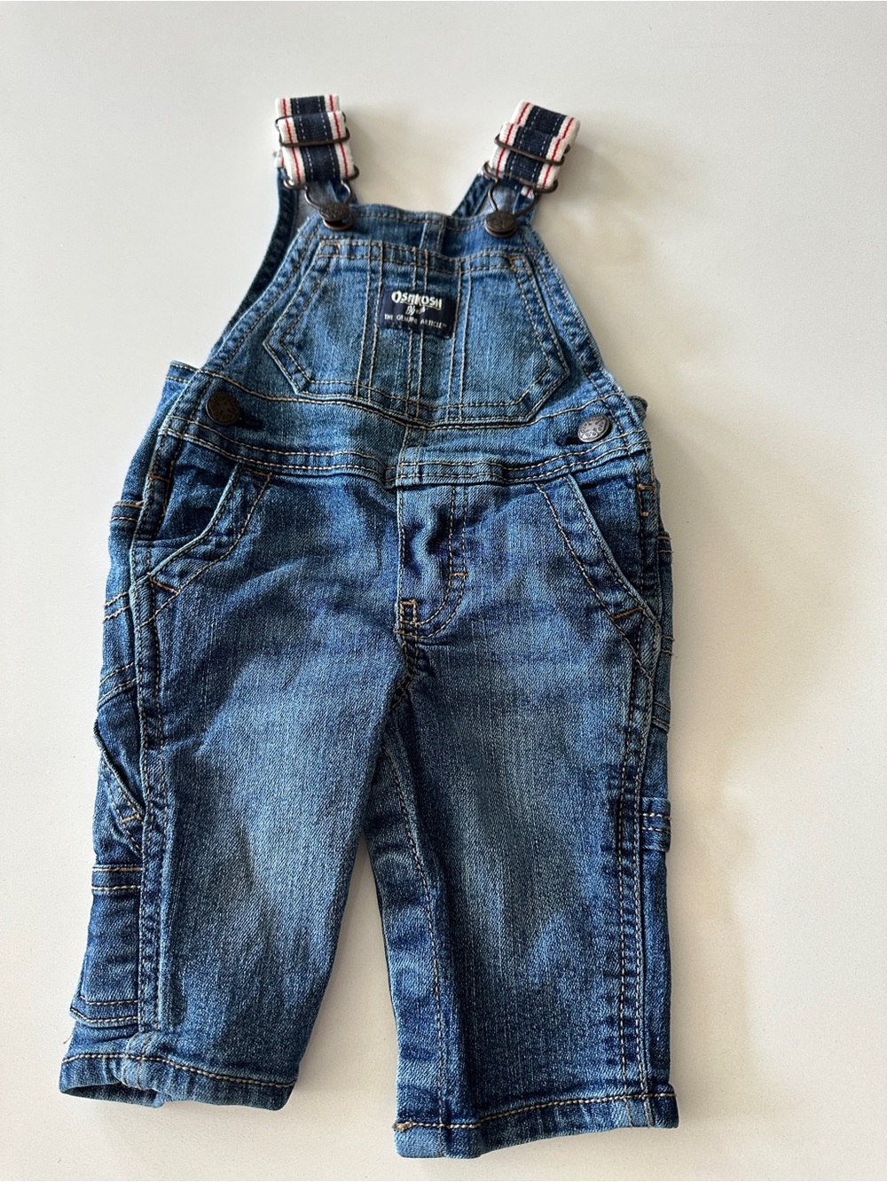 OshKosh B'gosh Toddler Denim Overalls size 3 months